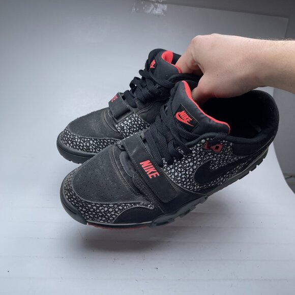 Nike Air Trainer 1 Low ST Black Safari Laser 637995-001 Men Size 8.5 US ( READ** - Picture 7 of 16
